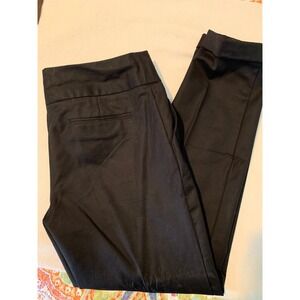 Worthington Slim Fit Black Dress Pants Career Office Size 10